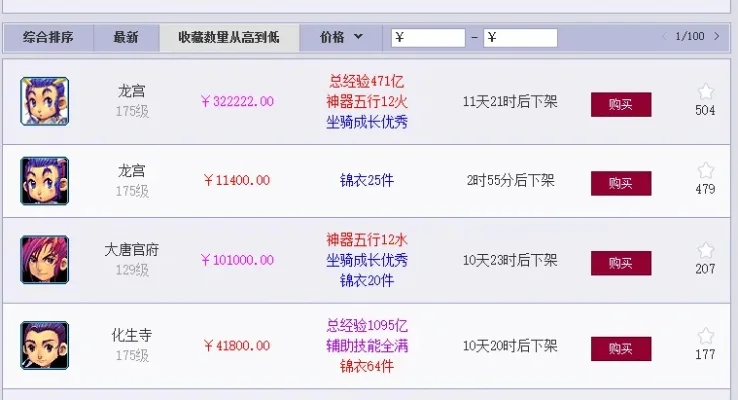 梦幻西游藏宝阁交易流程与手续费解析