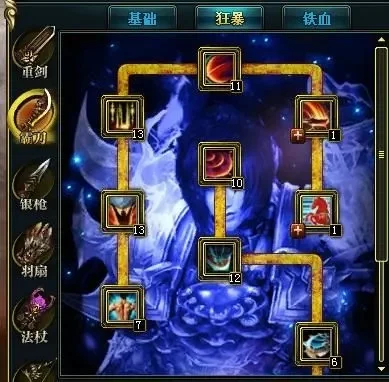御龙在天狂暴霸刀技能加点与升级攻略