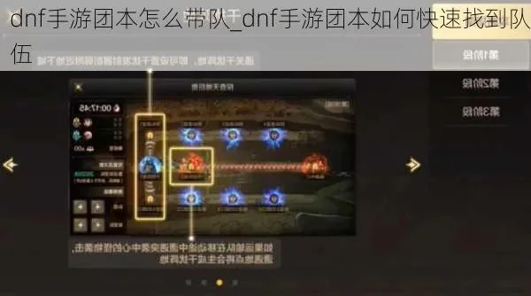 dnf手游55级团本-DNF手游55级团本攻略