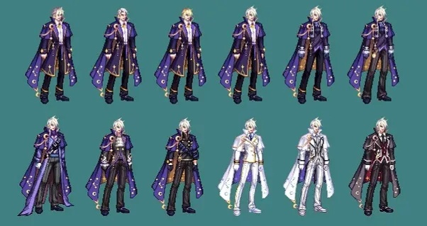 dnf男魔法好看的时装