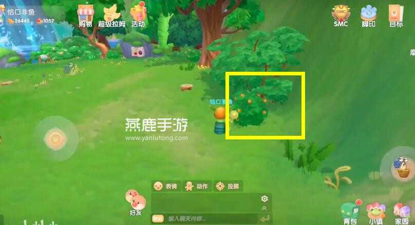 摩尔庄园手游橙色浆果的位置和获取方法