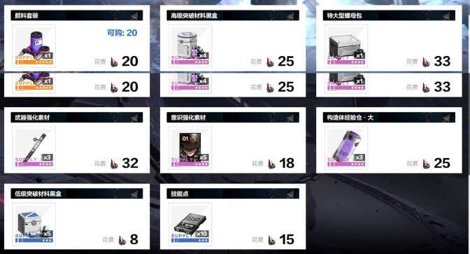 战双帕弥什黑星商店兑换全攻略：技巧与最优选择