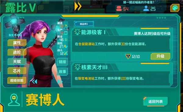 未来赛博人角色选择指南：如何根据需求挑选最佳角色