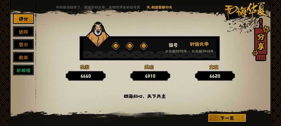 无悔华夏怎么三星评分