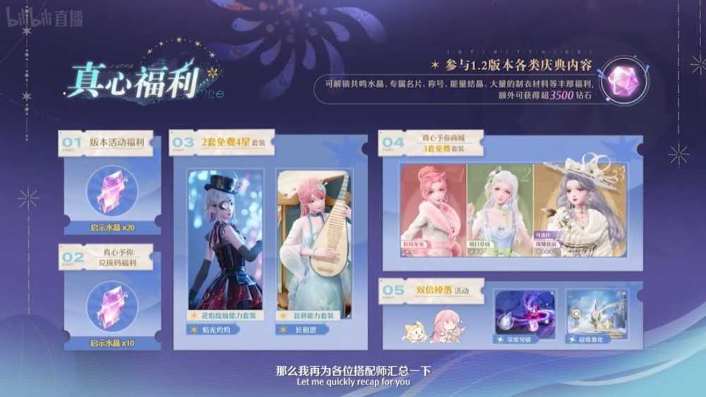 无限暖暖1.2版本前瞻兑换码全攻略：直播码及福利领取指南