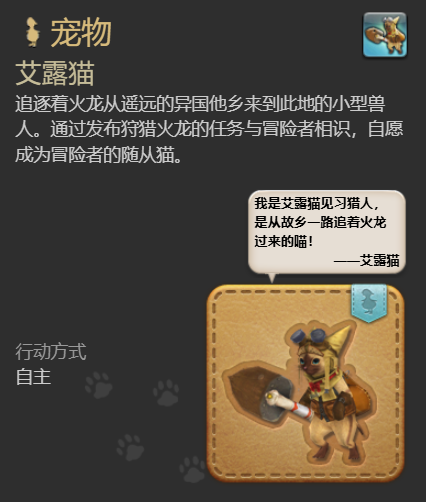 最终幻想14水晶世界艾露猫宠物获取指南：联动任务详解