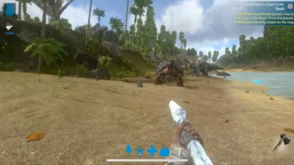 方舟生存进化手机版耕地与淡水龟驯服全攻略