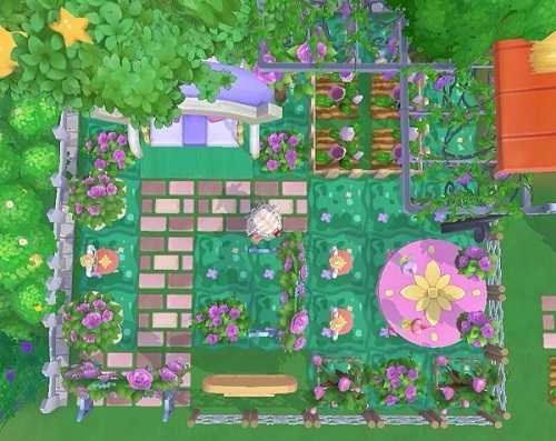 摩尔庄园手游七夕紫色花园布置全攻略