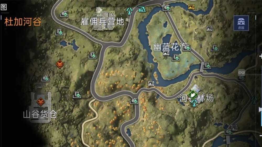 星球重启杜加河谷任务地点全攻略