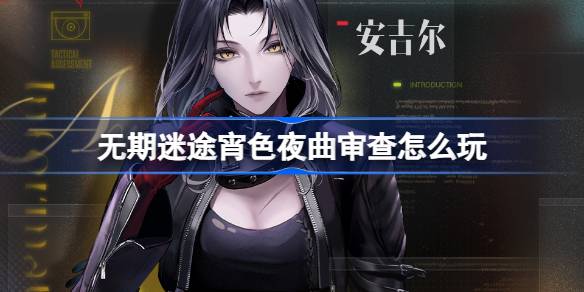 无期迷途宵色夜曲审查活动全解析