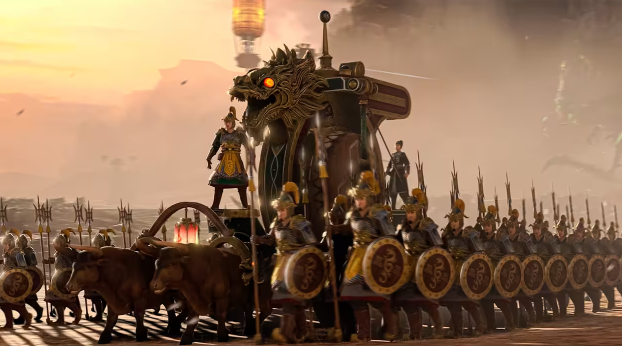 战锤3全面战争玉龙元伯的独门绝技