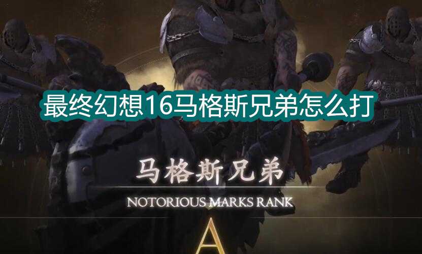 最终幻想16马格斯兄弟的战斗心得