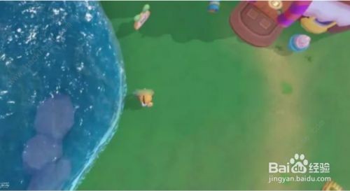 摩尔庄园手游神秘湖怎么找