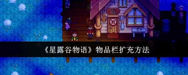 星露谷物语物品栏扩充指南：轻松提升存储空间的方法