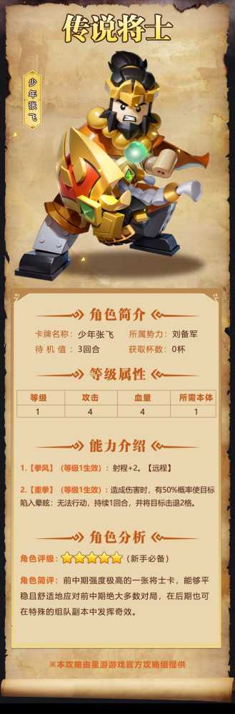 我是小奇兵少年张飞图鉴深度解析