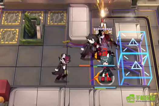 明日方舟揭幕者们PV-1关卡攻略：德克萨斯与煌的部署秘籍