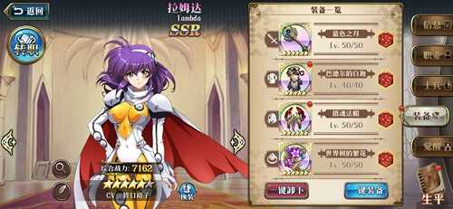 拉姆达的梦幻模拟战装备搭配策略与心得