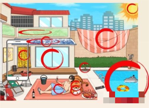 文字来找茬院子找豪横通关攻略：找出12处彰显富豪身份的细节