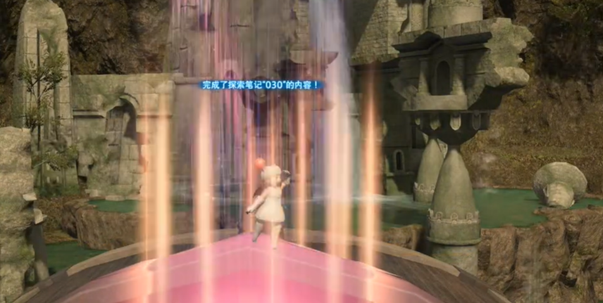 最终幻想14:探索笔记30在拉诺西亚高地石绿湖营地的收集方法