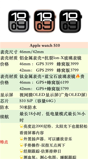 新出的苹果SE和苹果S10手表，到底该选哪个？