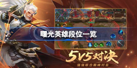 曙光英雄段位全解析