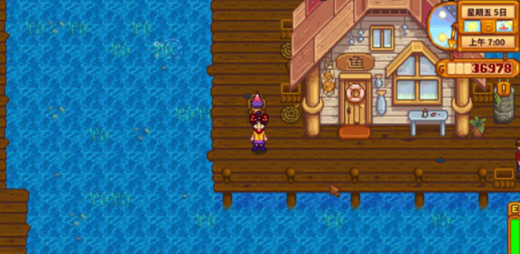 星露谷物语红鲷鱼最佳钓法：时间地点天气全解析