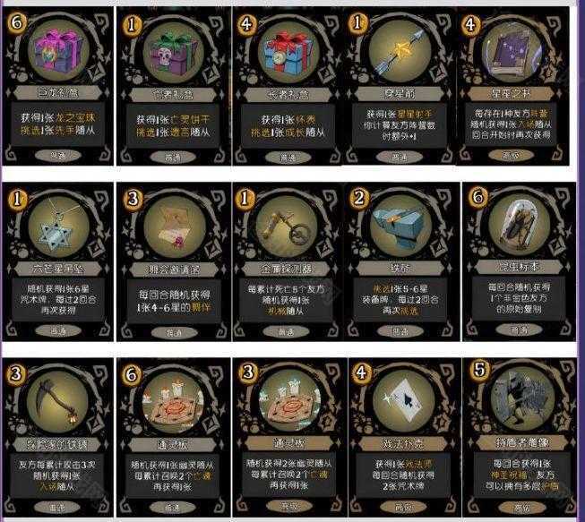 月圆之夜S6卡牌珍宝选择指南