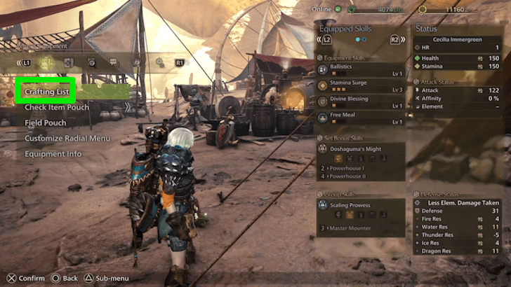 怪物猎人荒野制作道具指南：大本营与探索制作方法详解