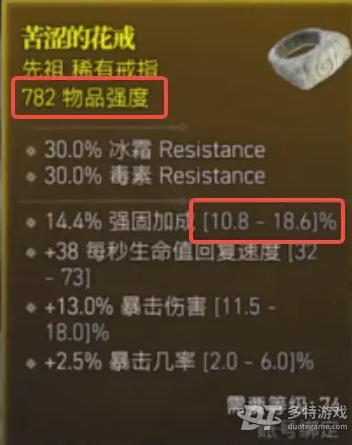 暗黑破坏神4装备系统深度解析：强度与词缀的秘密