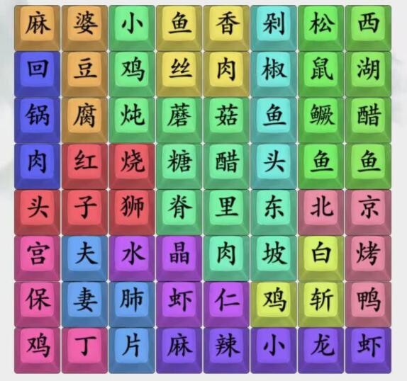 疯狂梗传全国名菜关卡通关攻略