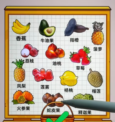 爆梗找茬王水果大亨通关攻略：如何精准找茬，轻松过关