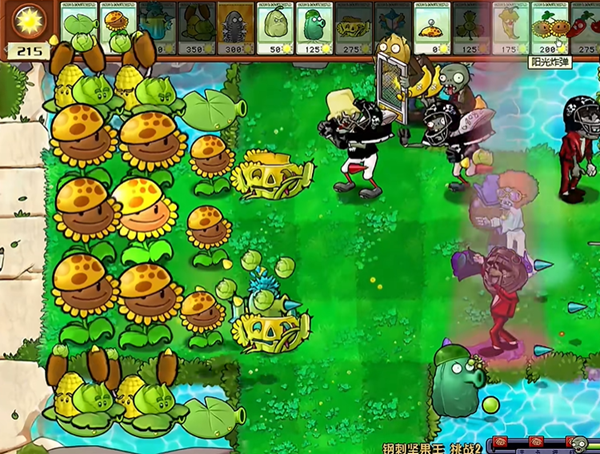 植物大战僵尸杂交版:钢刺坚果王2通关心得与关键植物搭配策略