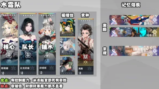白荆回廊烙印选择推荐