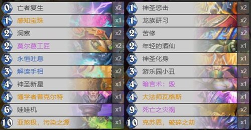 炉石传说暗月马戏团双神牧卡组玩法全解析
