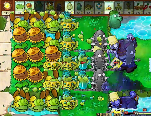 植物大战僵尸杂交版:钢刺坚果王2通关心得与关键植物搭配策略