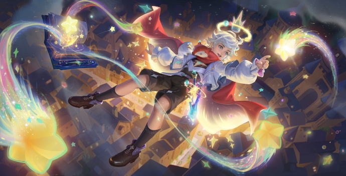 王者荣耀桑启新皮肤奇遇星旅上线：宇宙童话风，首周优惠价532点券