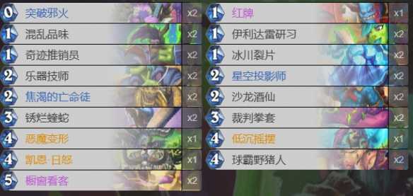 炉石传说节奏瞎卡组推荐及玩法解析：构筑与技巧一览