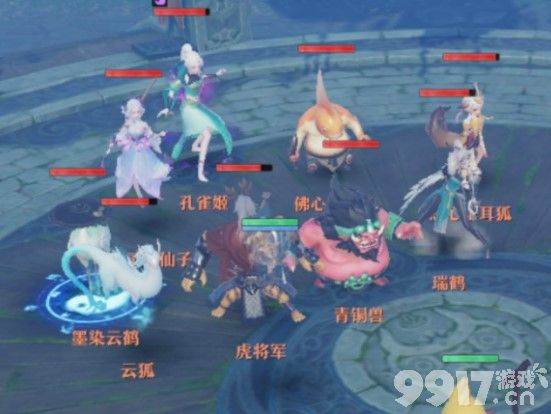 梦幻新诛仙孔雀姬打法详解：推荐阵容与详细战斗流程