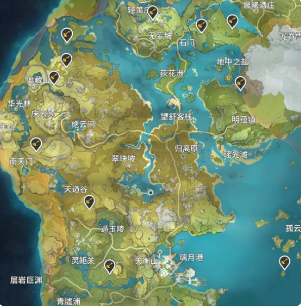璃月地灵龛全攻略：位置钥匙和奖励全知道