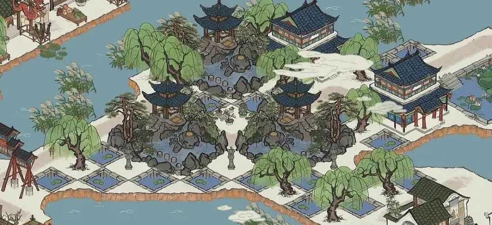 江南百景图钓鱼台布局全攻略