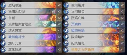 炉石传说元素火法卡组攻略：快速过牌、高额伤害与上限压制