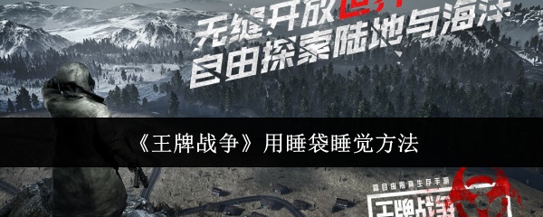 王牌战争睡袋使用全攻略