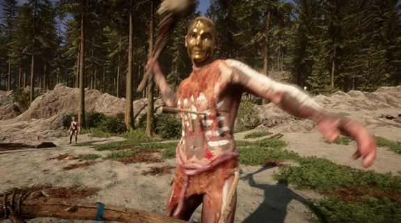 森林之子金面具野人打法攻略:远程磨血,耐心制胜