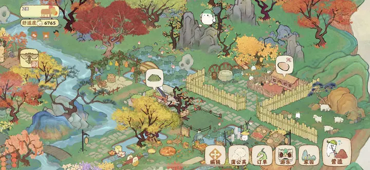 桃源深处有人家主岛布局全解