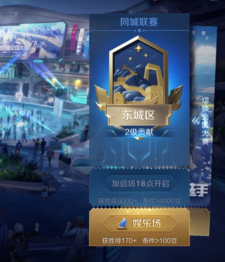 王者荣耀城市徽章4级福利特权全解析