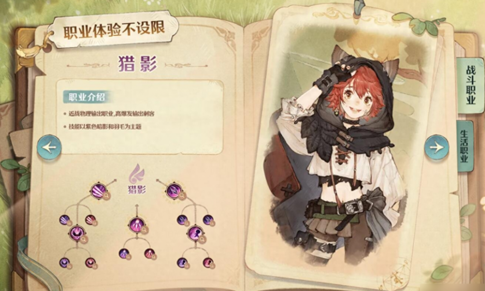 森之国度的职业选择:新手也能看懂的攻略