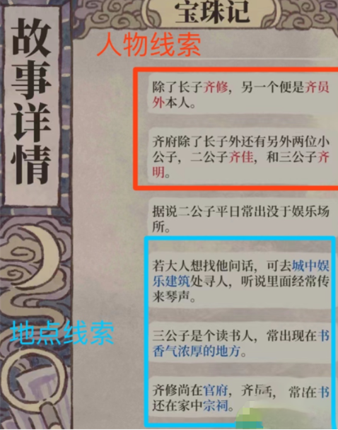 江南百景图夜闻录答案分享与解析