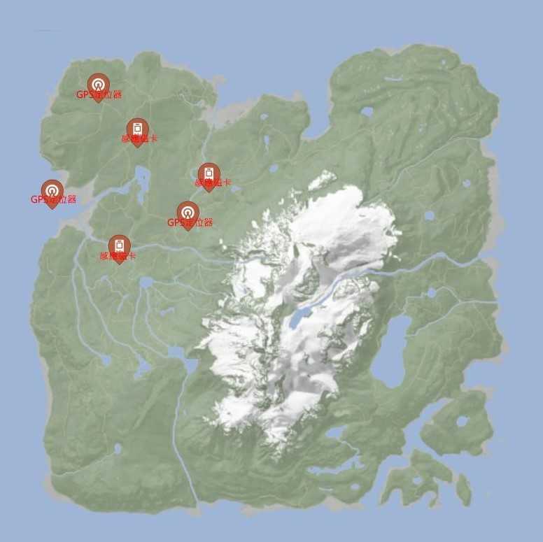 森林之子GPS定位器寻找指南