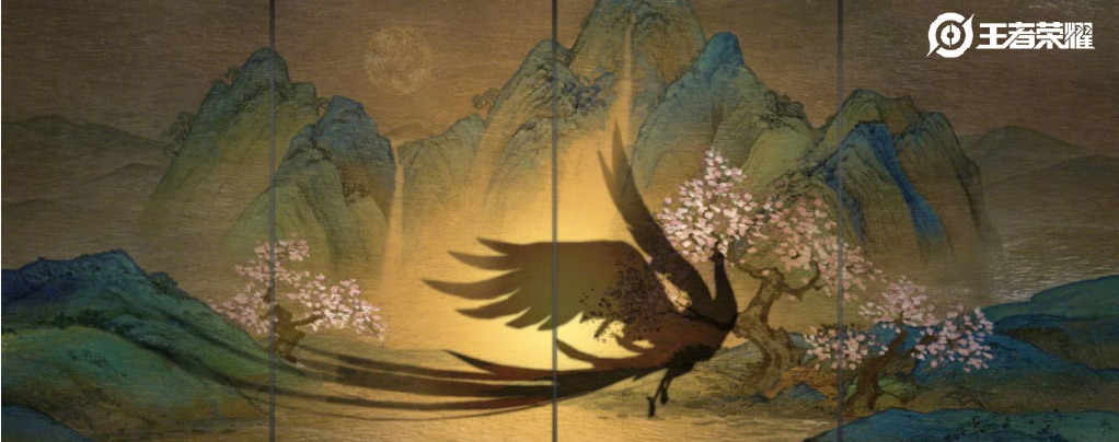 王者荣耀虞姬雀灵皮肤原画大赏