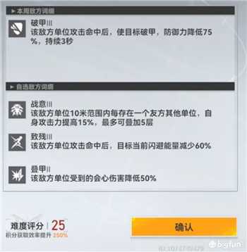 深空之眼困难多维变量词缀选择策略